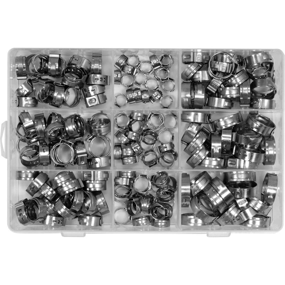 Spiedspaiļu komplekts (170 gab.) (6-21 mm)