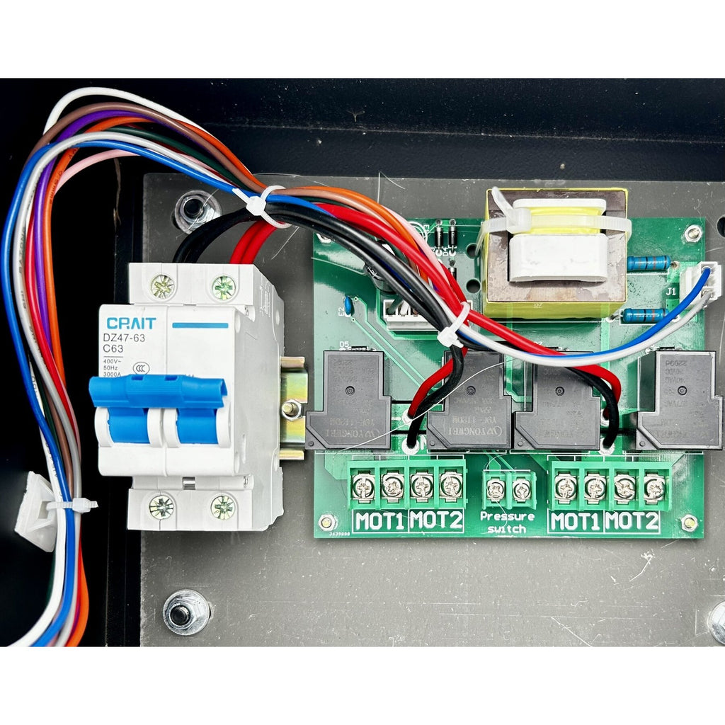 Kompresora MZB-1200H-90 shēmas plates komplekts. Rezerves daļa.
