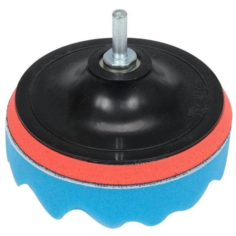 Auto detaļu tīrīšanas/pulēšanas uzgaļi 125 mm, M14 komplekts 12 gab.