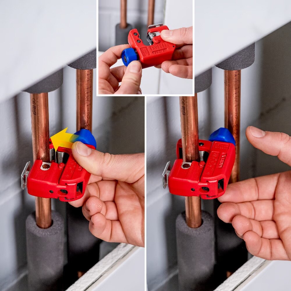 Mini cauruļu griezējs 3-30 mm KNIPEX TubiX® S