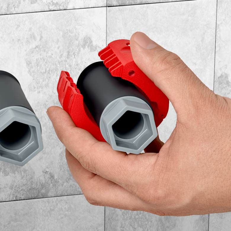 Šķēres plastmasas caurulēm un blīvēšanas uzmavām 20-50mm KNIPEX BiX