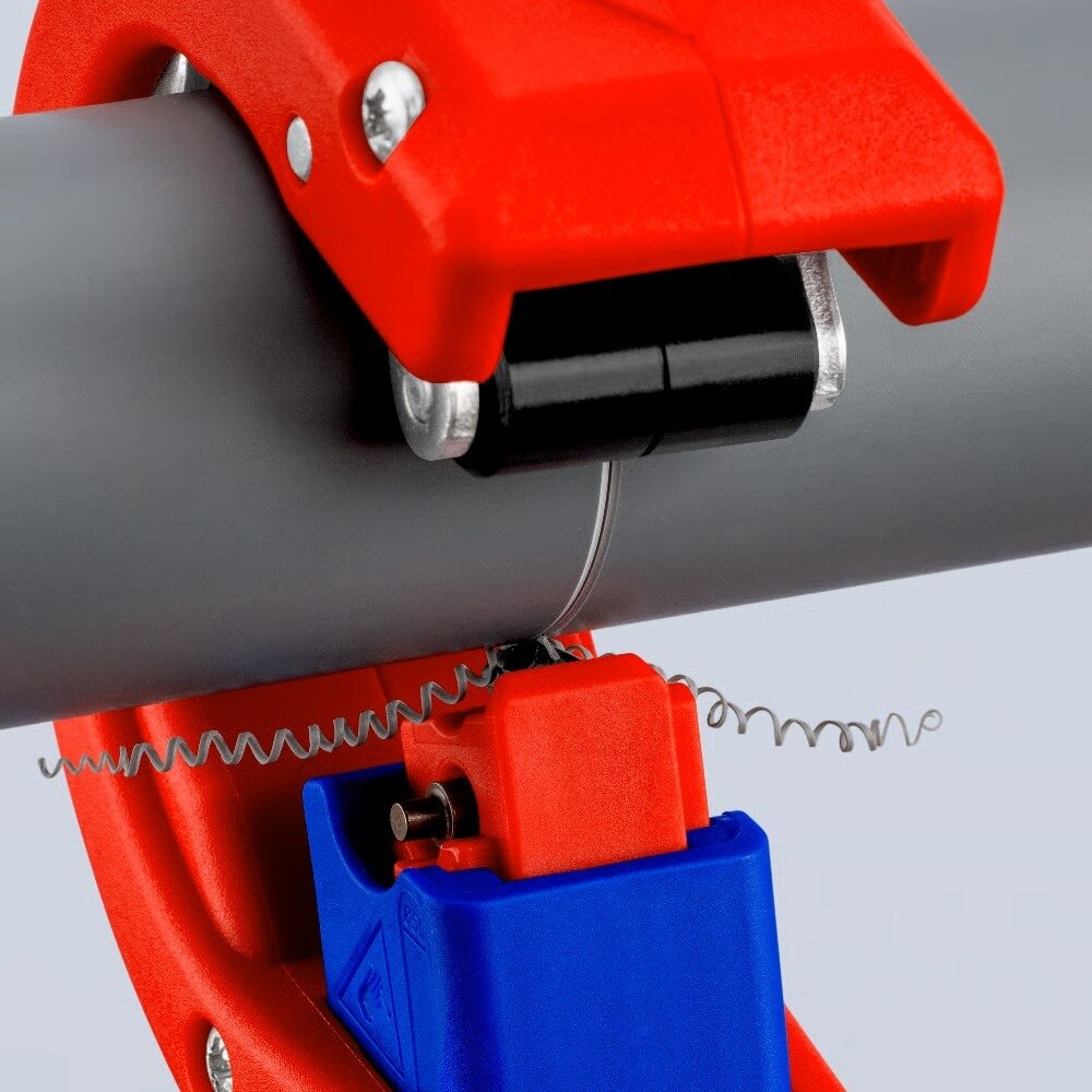 Cauruļu griezējs biezsienu plastmasas caurulēm 32-50mm KNIPEX DPT50