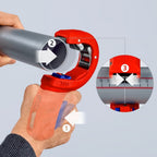 Cauruļu griezējs biezsienu plastmasas caurulēm 32-50mm KNIPEX DPT50