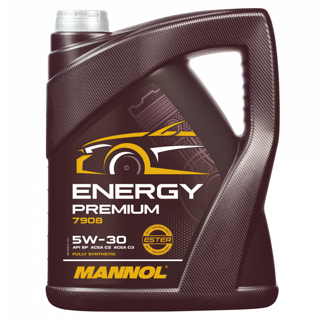 MANNOL sintētiskā motoreļļa Energy PREMIUM 5W-30 5l