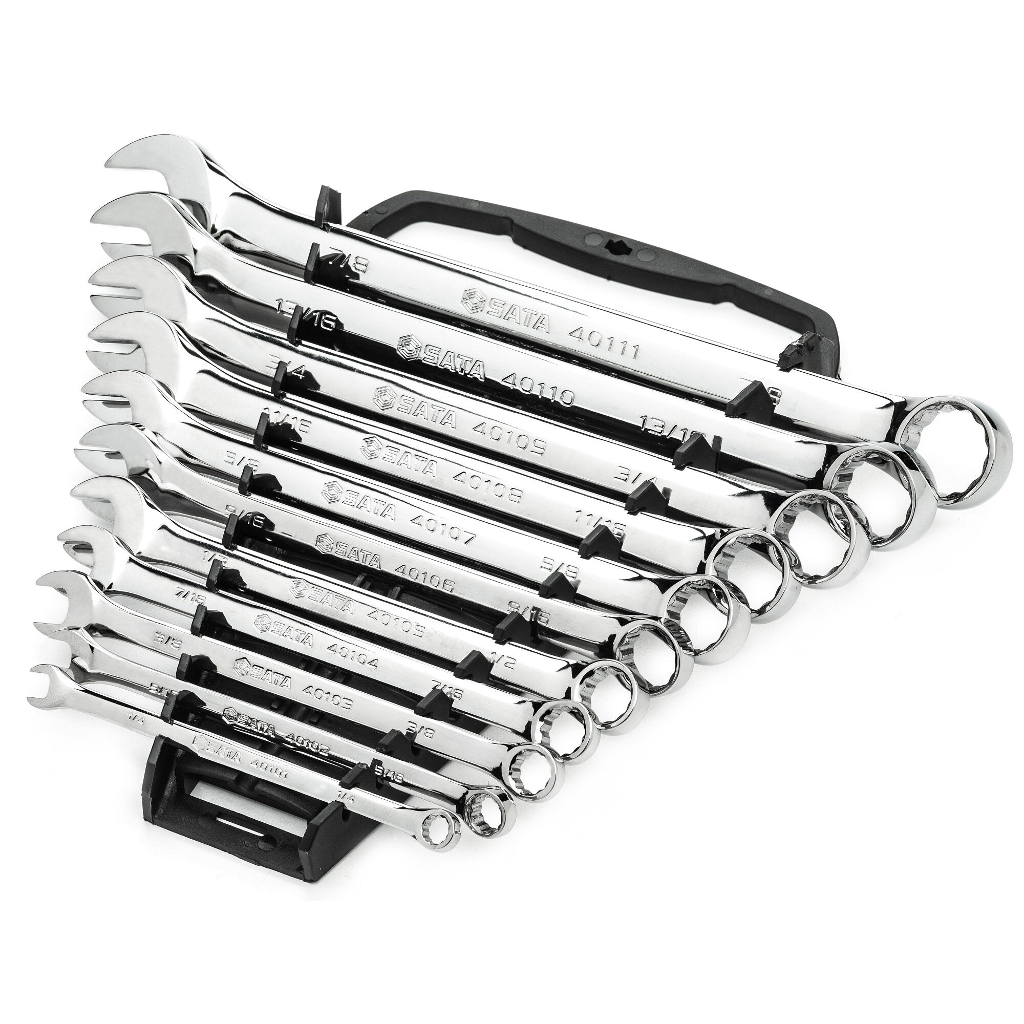 Kombinēto uzgriežņu atslēgu komplekts 11 gab. (1/4"-7/8")