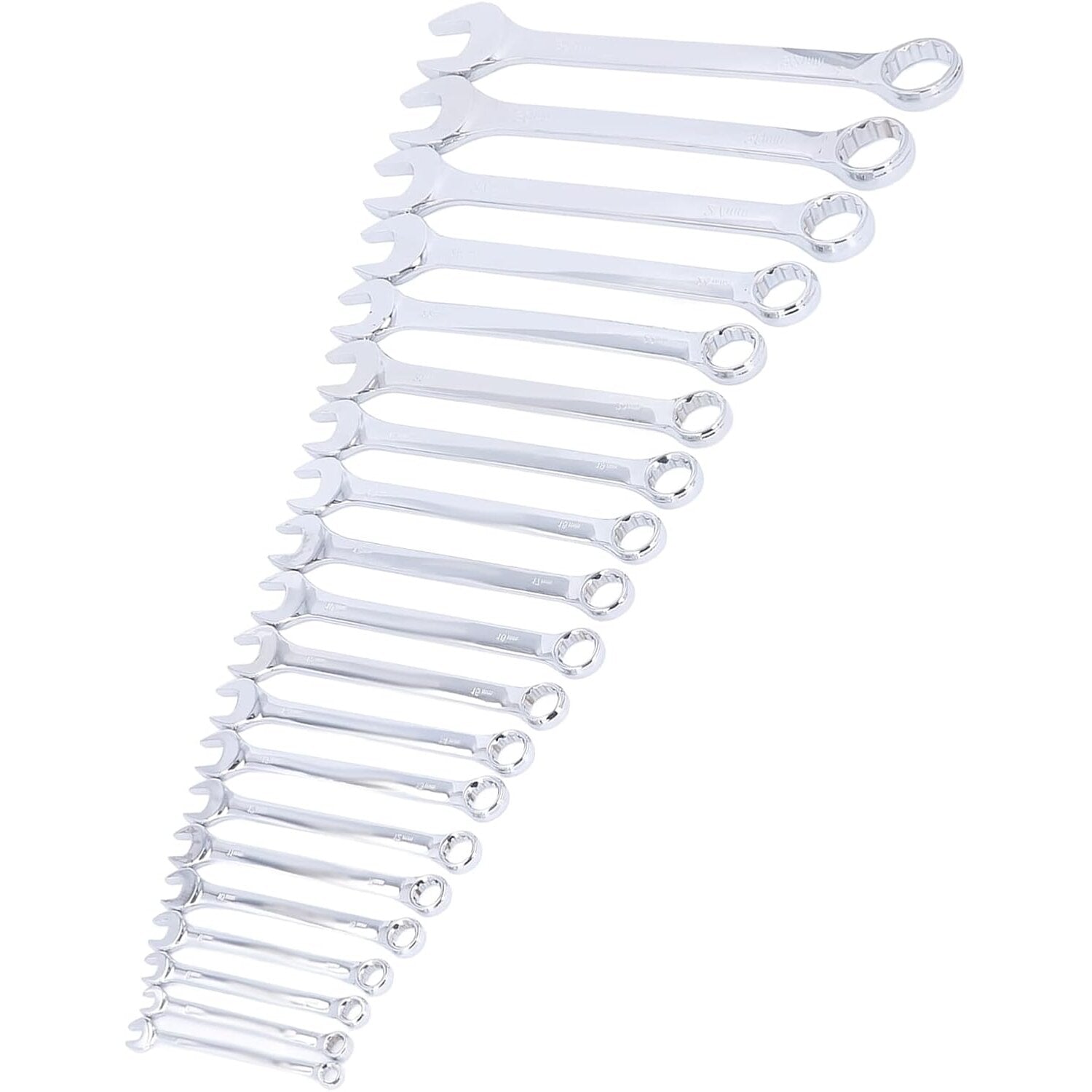Kombinēto uzgriežņu atslēgu komplekts 19 gab. (6-32 mm)