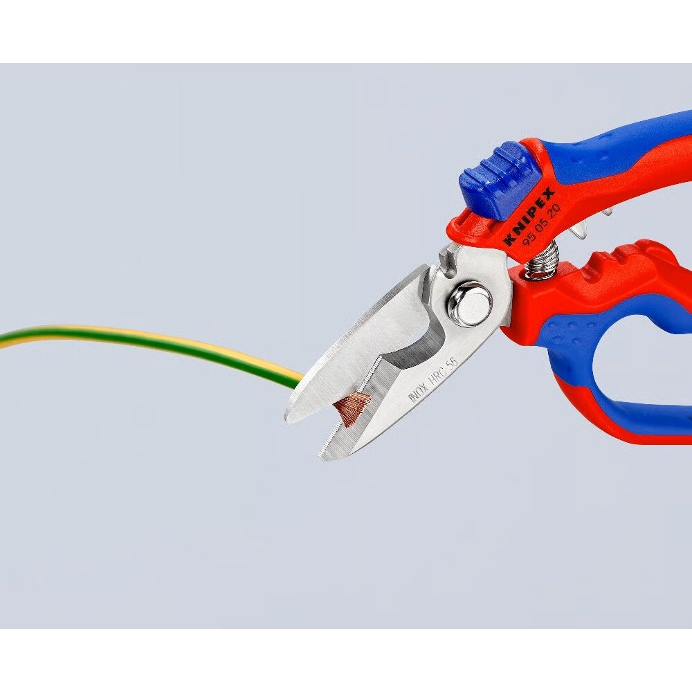 KNIPEX leņķveida elektriķa šķēres