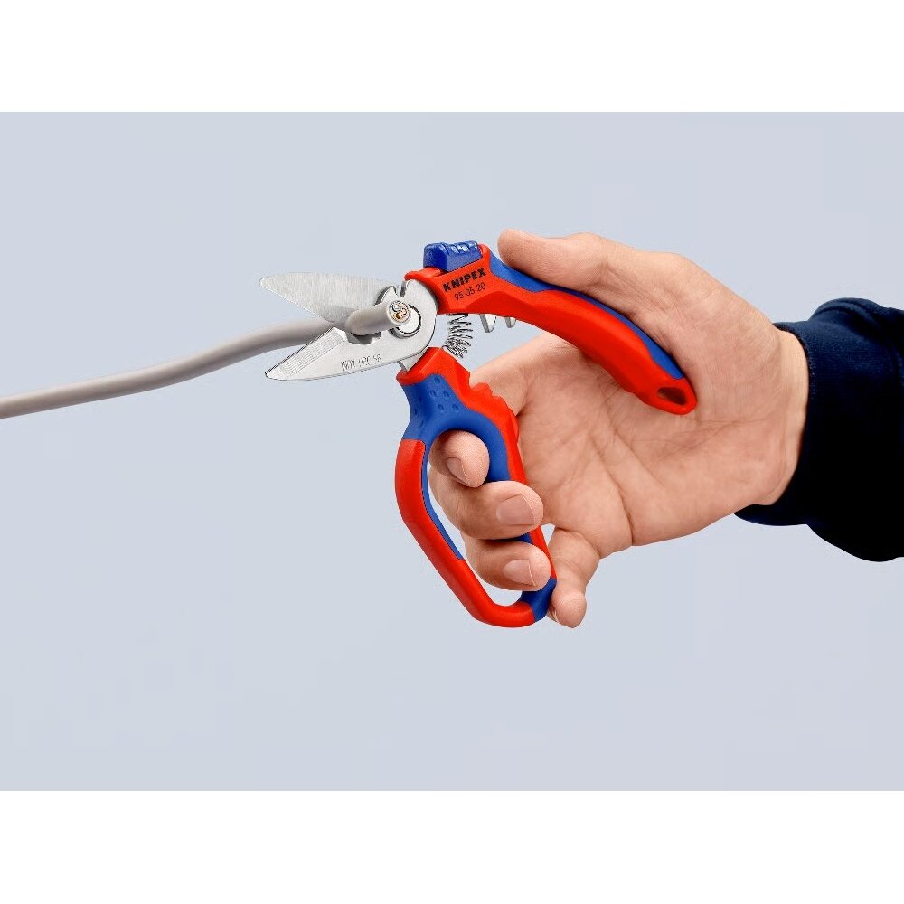 KNIPEX leņķveida elektriķa šķēres