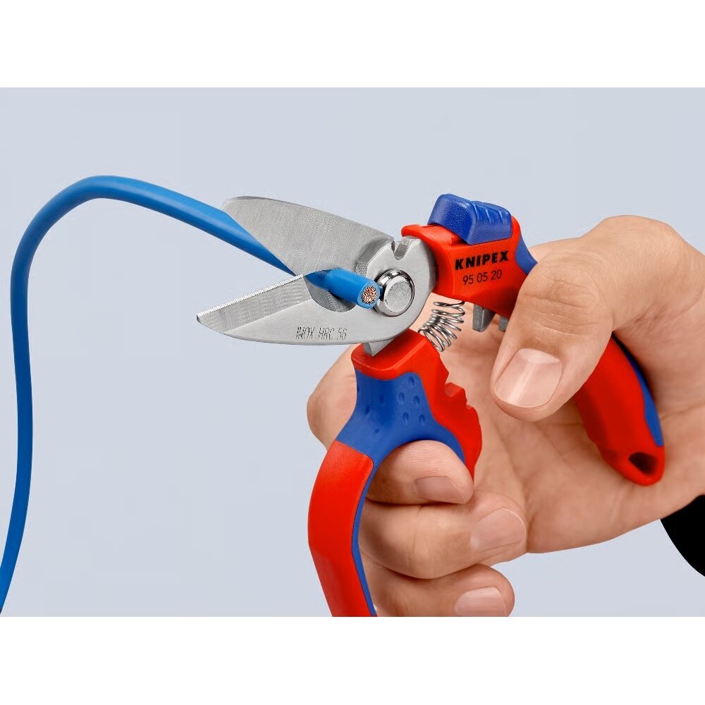KNIPEX leņķveida elektriķa šķēres