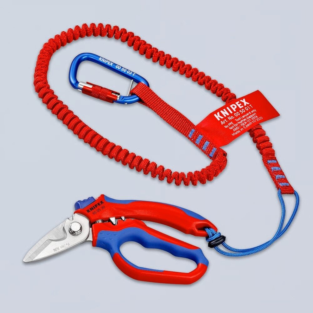 KNIPEX leņķveida elektriķa šķēres