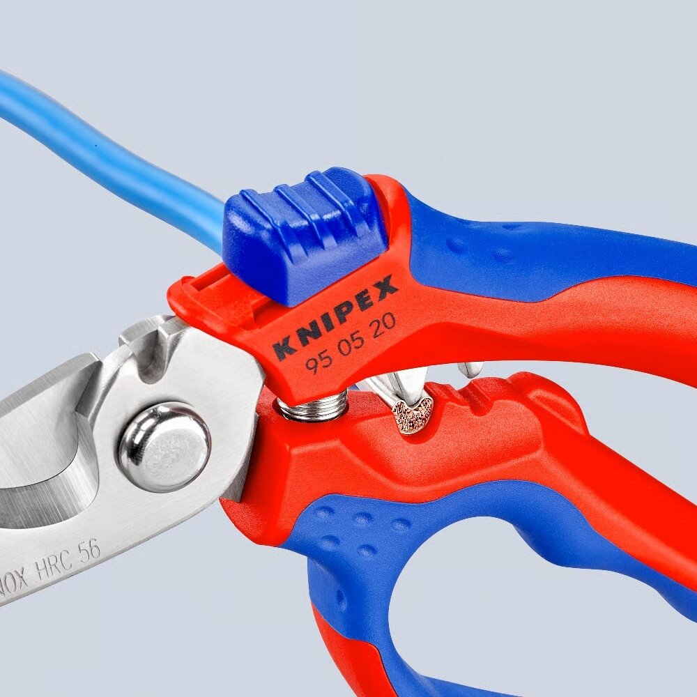 KNIPEX leņķveida elektriķa šķēres