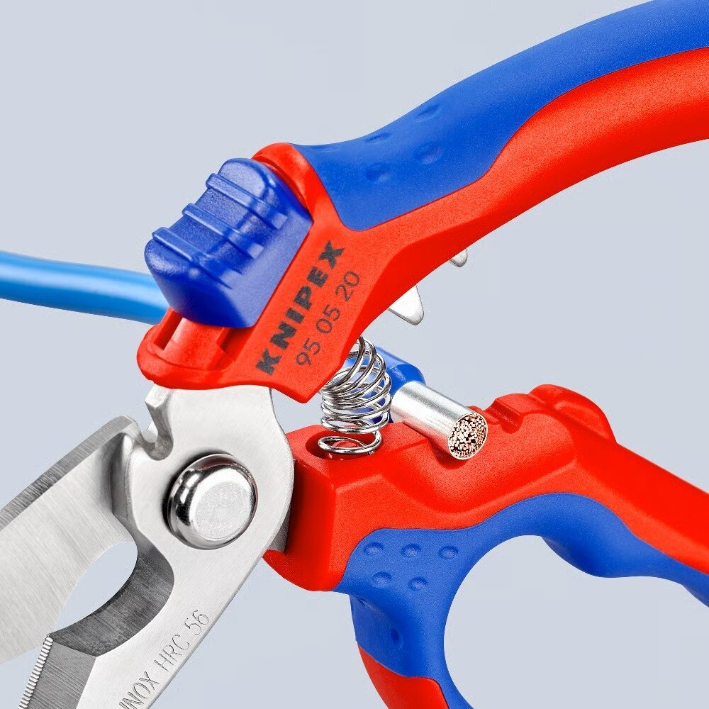 KNIPEX leņķveida elektriķa šķēres